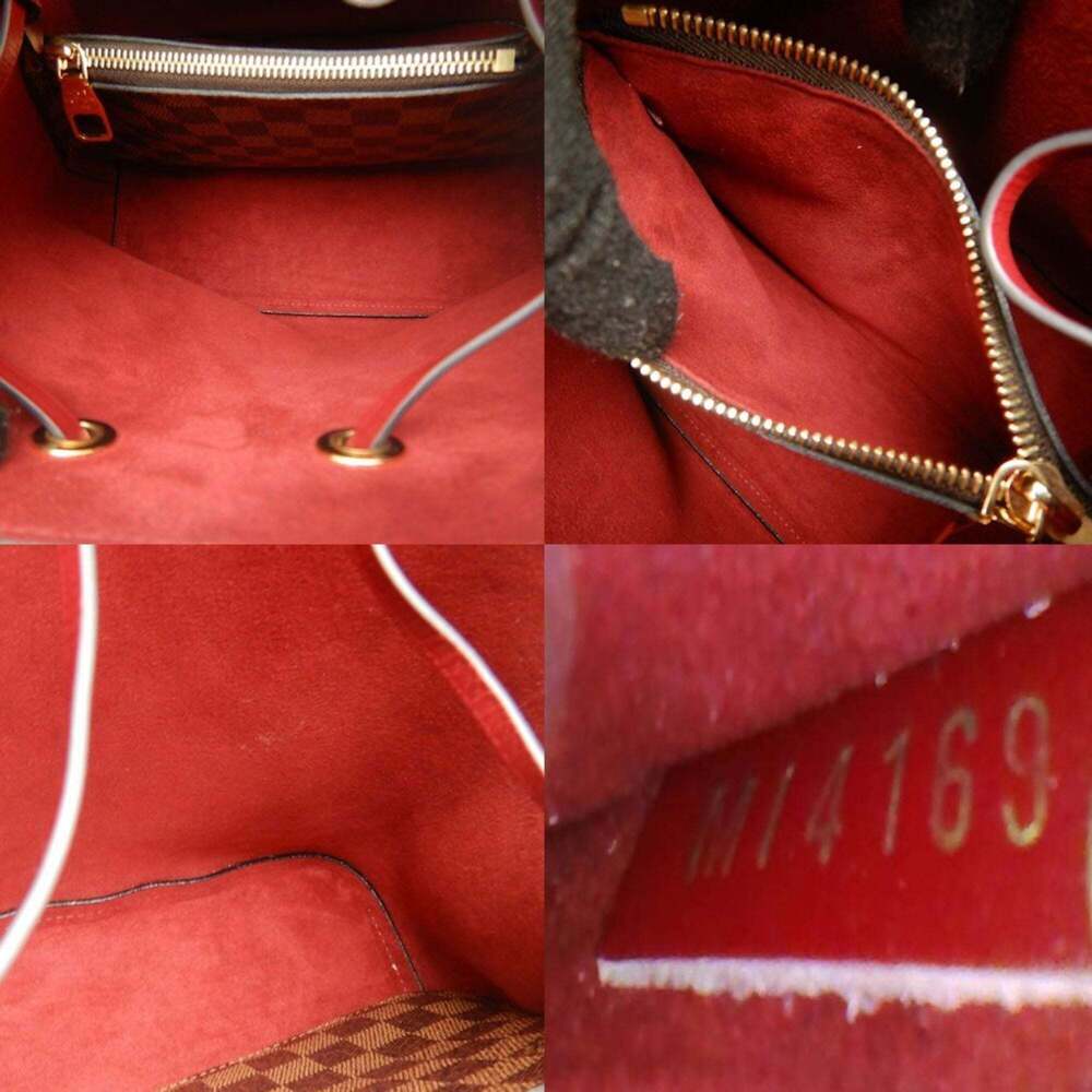 LOUIS VUITTON Damier NeoNoe MM N40214 Shoulder Bag in Cherry Berry 253053 - Picture 9 of 10